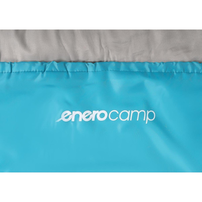 Спальник туристический компрессионный ENERO CAMP, 210x80х50 см, синий