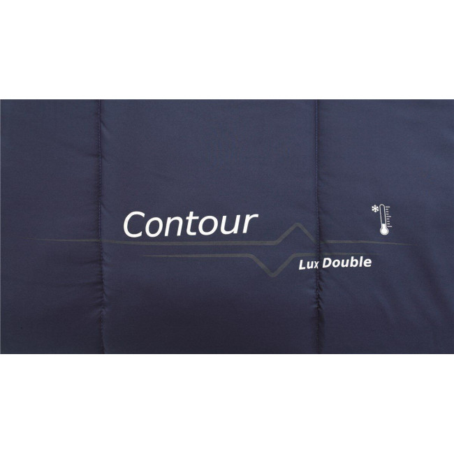 Двухместный спальник Outwell Contour Lux синий