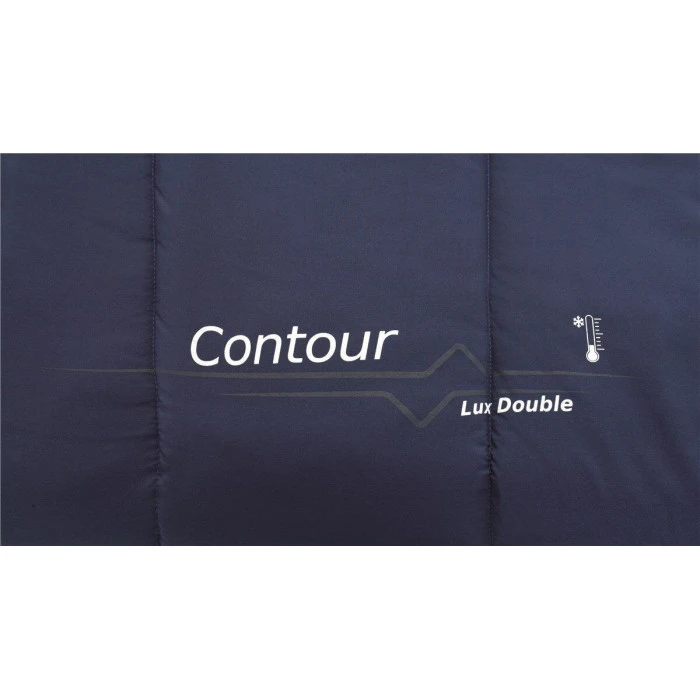 Двухместный спальник Outwell Contour Lux синий