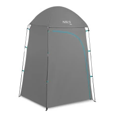 Палатка санитарная NILS CAMP NC3025 XL, 120 х 120 х 210 см, серая