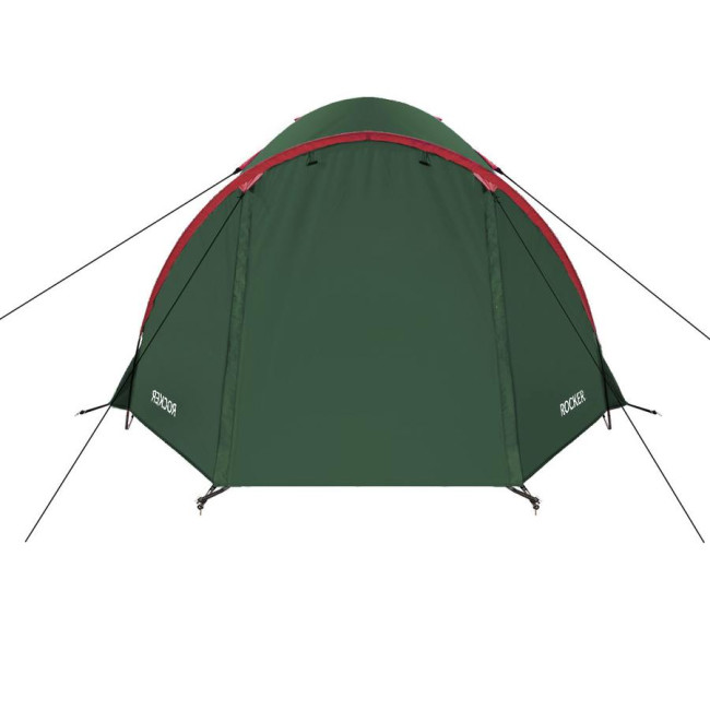 Кемпинговая палатка NILS CAMP NC6013 ROCKER красно-зеленый