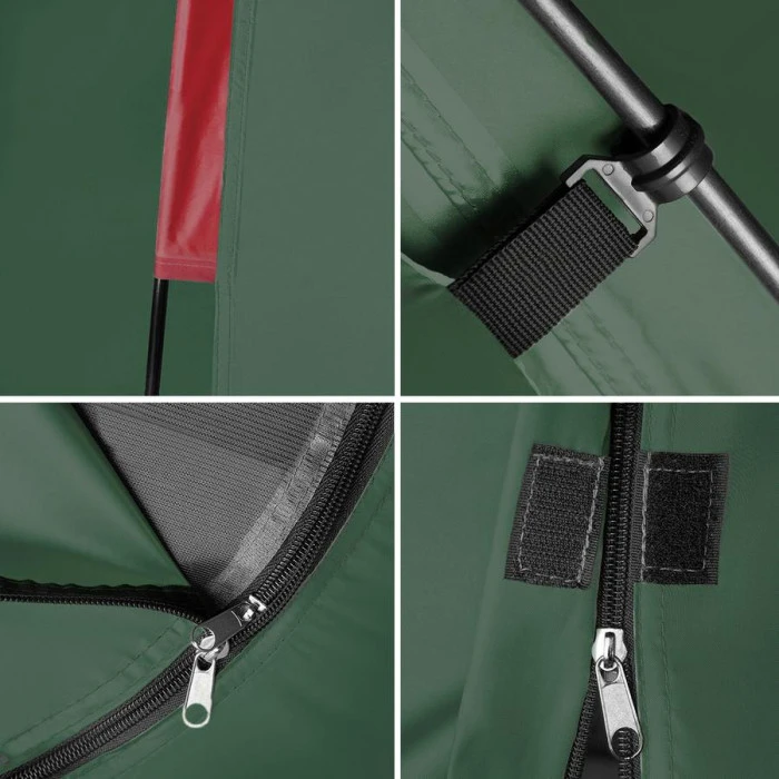 Кемпинговая палатка NILS CAMP NC6013 ROCKER красно-зеленый