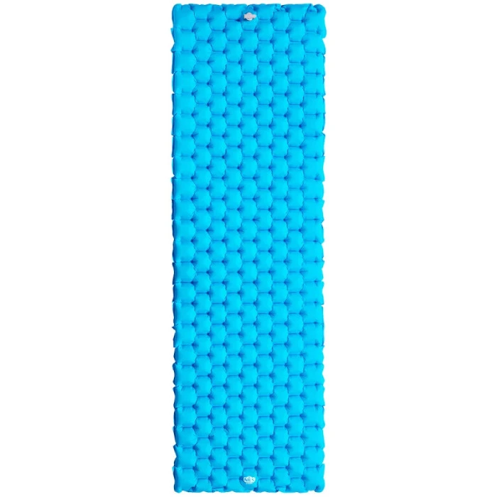 Килимок туристичний NILS CAMP NC4007, 240 х 60 х 5 см - блакитний
