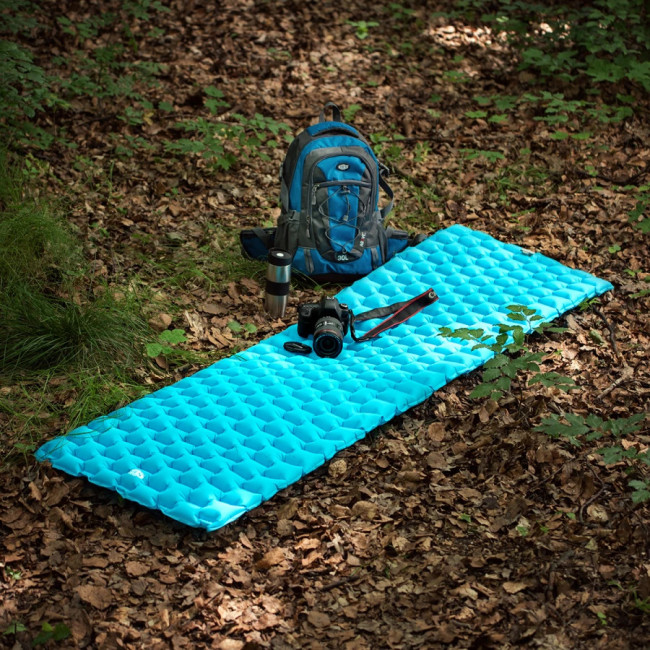Коврик туристический NILS CAMP NC4007, 240 х 60 х 5 см - голубой