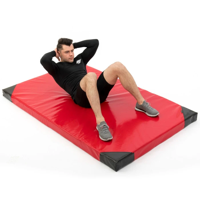 Мат гімнастичний Marbo Sport MC-M003 T90 200 x 120 x 10 см, червоний