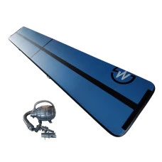 Мат гімнастичний надувний MASTER, 600 x 100 x 10 см, синій