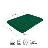 Матрац надувний двомісний NILS CAMP NC2803 203 х 152 х 22 см, зелений
