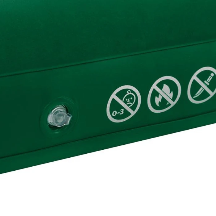 Матрац надувний двомісний NILS CAMP NC2803 203 х 152 х 22 см, зелений