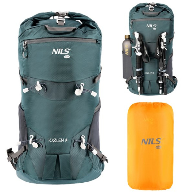 Рюкзак туристический NC1938 GREEN 40L NILS CAMP