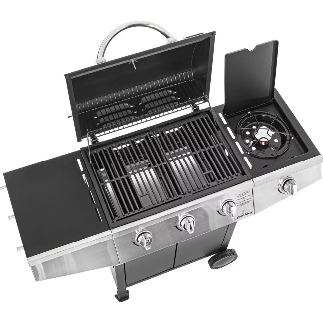 Газовый садовый гриль Lehmann Texas 2 кВт 33,5 см x 53 см