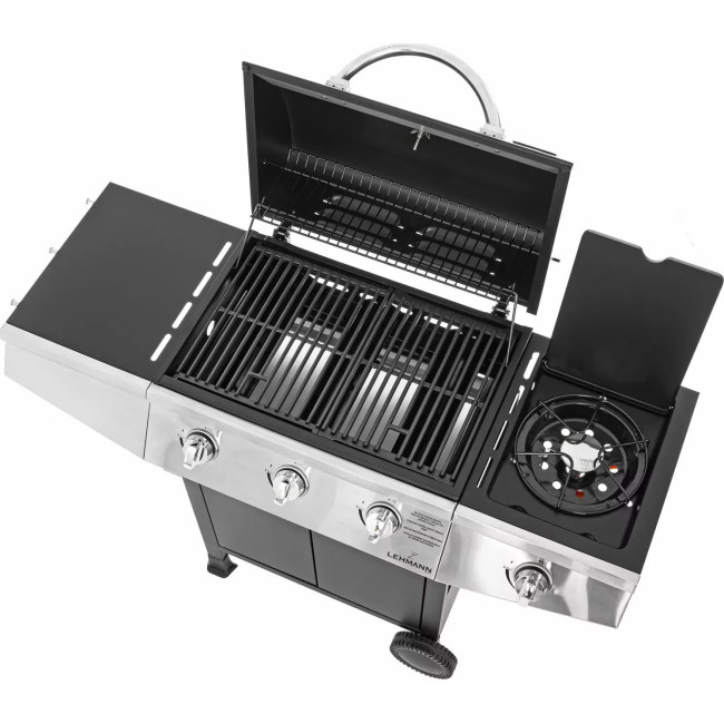 Газовый садовый гриль Lehmann Texas 2 кВт 33,5 см x 53 см