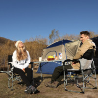 Кресло раскладное для кемпинга KING CAMP Director, серое