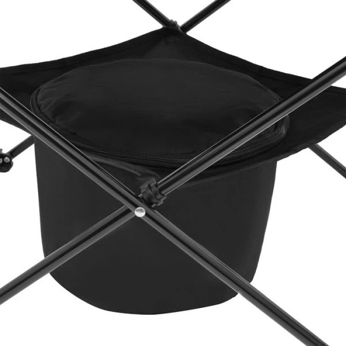 Стіл розкладний NILS CAMP NC3304 з 2 стільцями, чорний