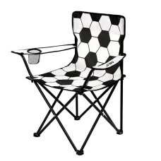 Кресло для кемпинга NILS CAMP NC3303, черно-белое
