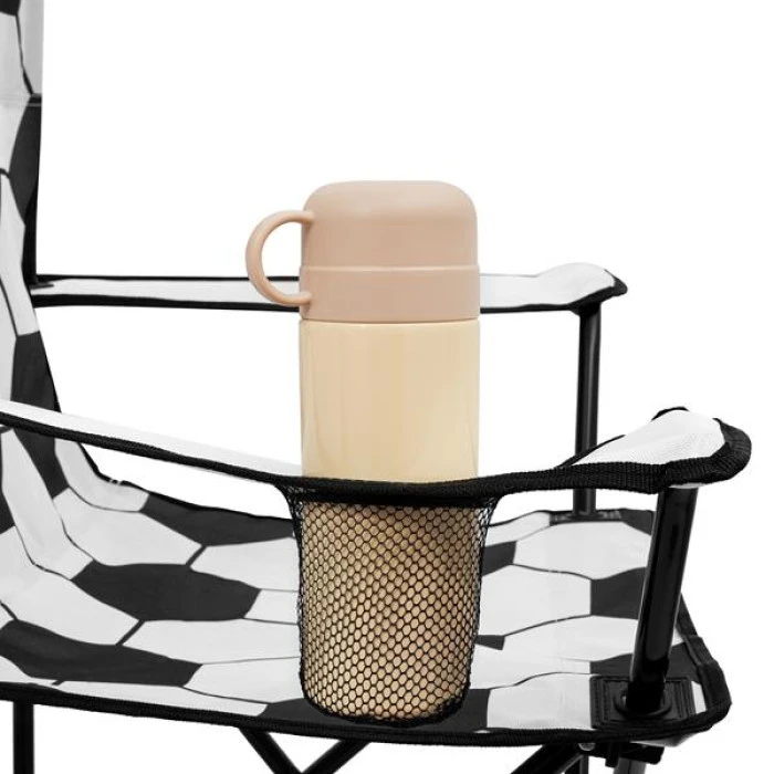 Кресло для кемпинга NILS CAMP NC3303, черно-белое