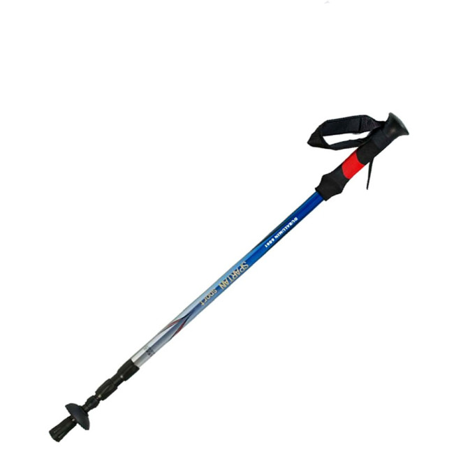 Алюминиевые трекинговые палки трехсегментные SPARTAN Mt. Blanc