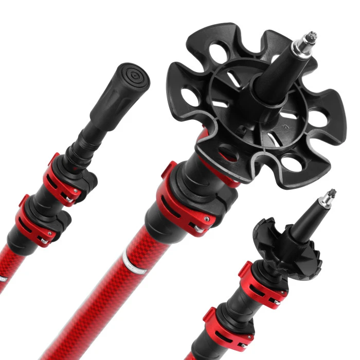 Трекинговые палки NILS TK8601, красные