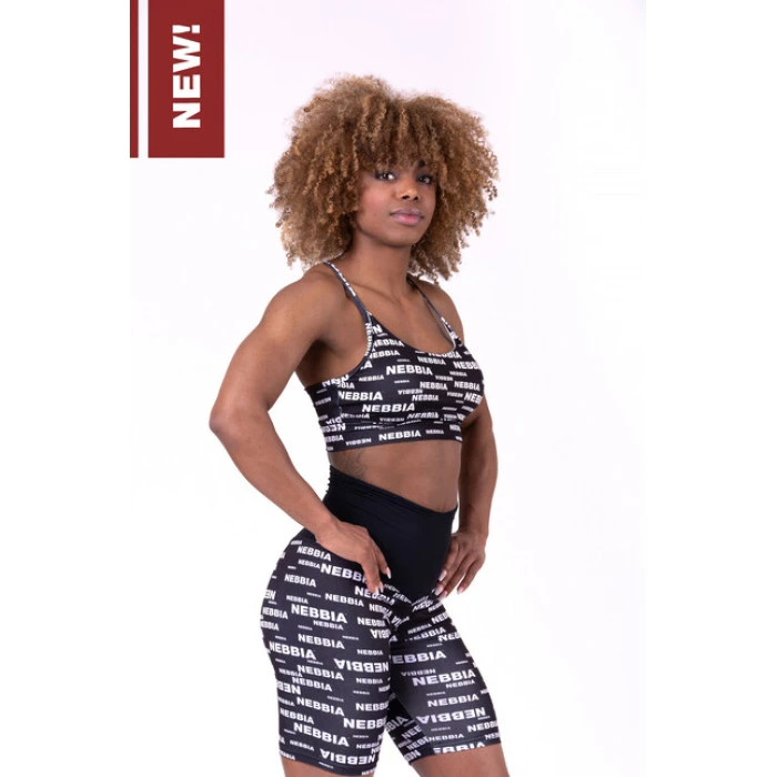 Женский мини-топ Nebbia X SEAQUAL TM 773 - размер XS/черный