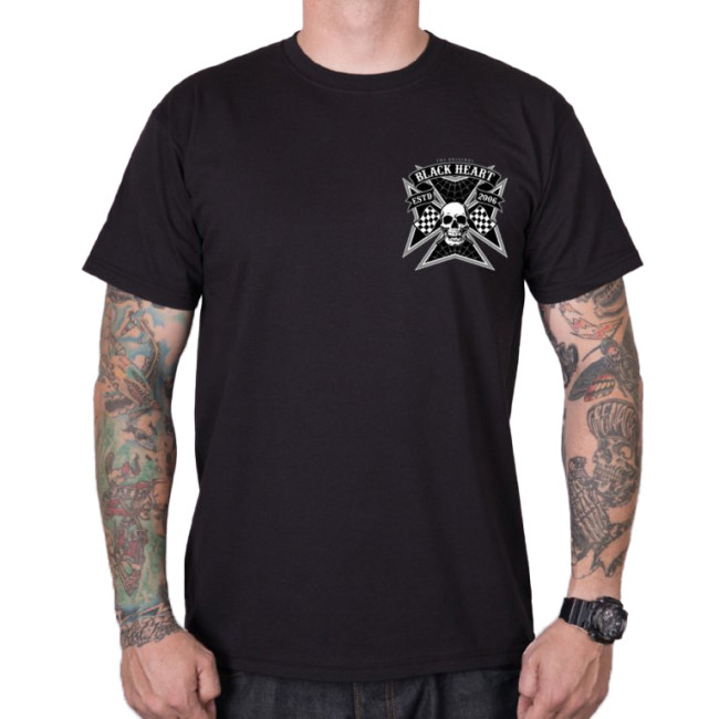 Футболка мужская BLACK HEART Iron - L - черная