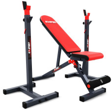 Скамейка для жима со стойками K-Sport KSSL099