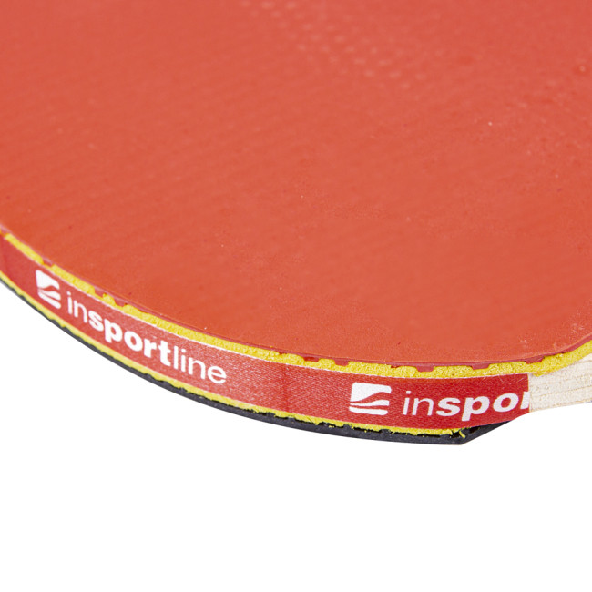 Ракетка для настольного тенниса inSPORTline Shootfair S2, черно-красная.