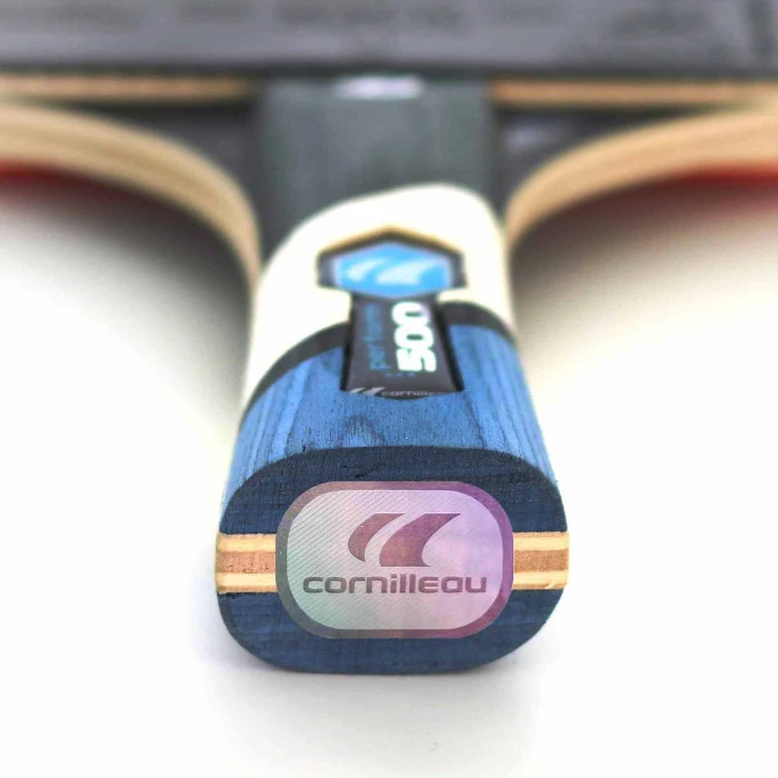 Ракетка для настольного тенниса Cornilleau PERFORM 500 INDOOR, черно-красная.