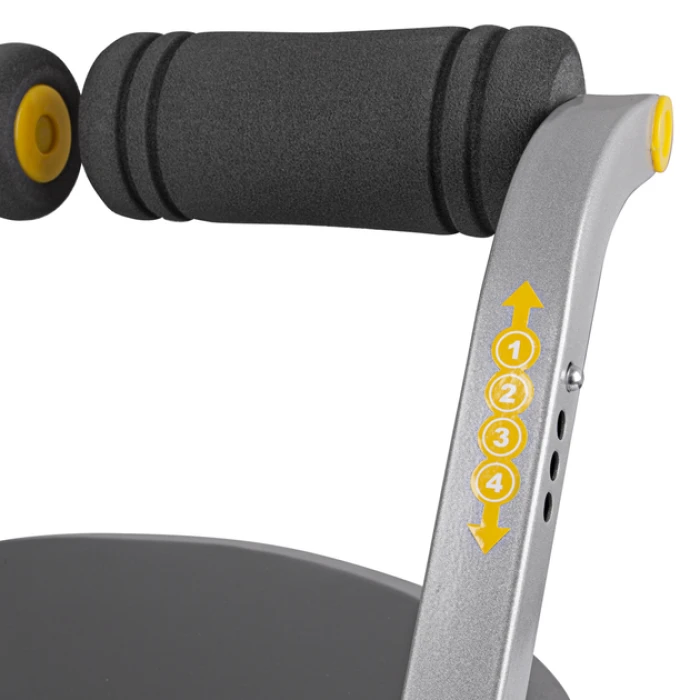 Діп-станція inSPORTline AB Perfect Duo, сіро-жовта