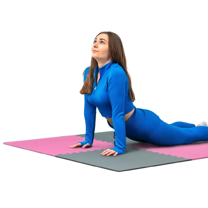 Коврик-пазл THUNDER PZ-02 60 х 60 розовато-серый