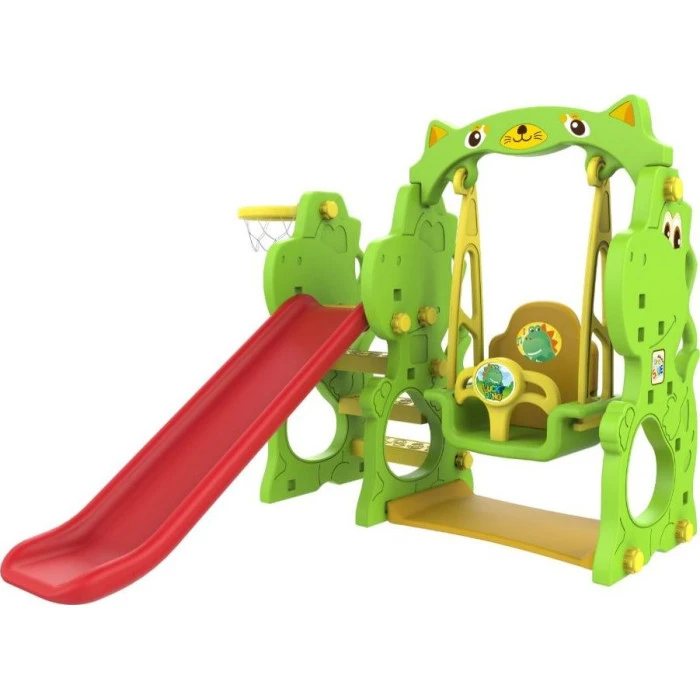 Дитяча гірка 3в1 Ramiz, 128 x 161 x 124 см - різнокольорова