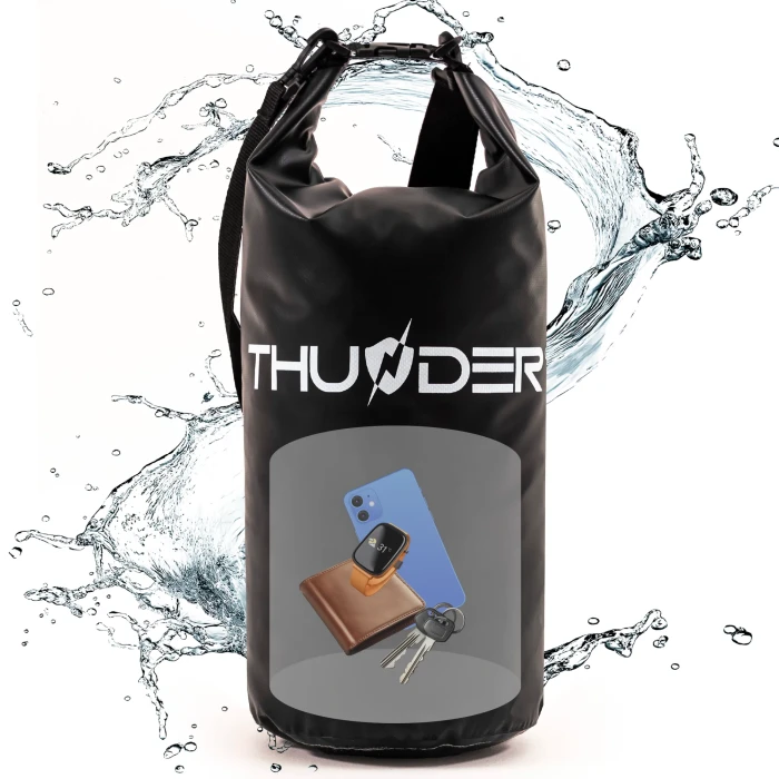 Гермомішок THUNDER 30 л чорний