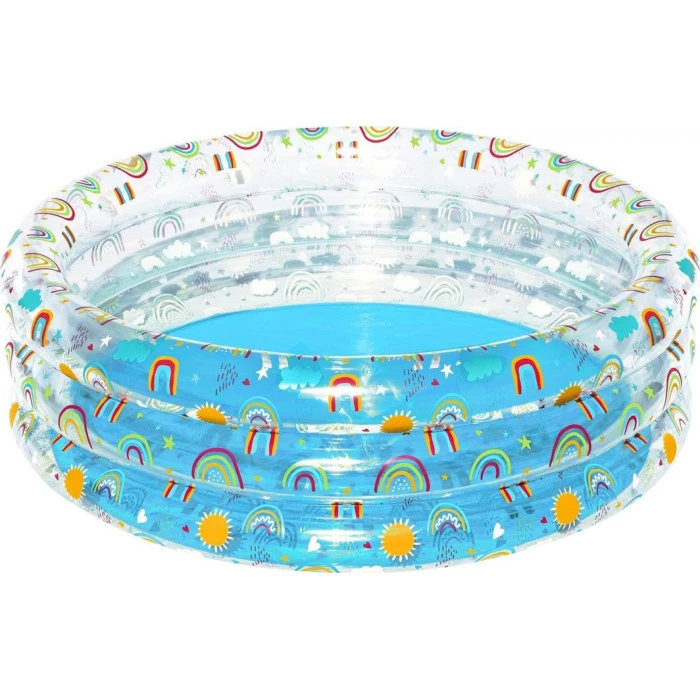 Бассейн надувной детский Тропики Bestway 51045 150х53 см