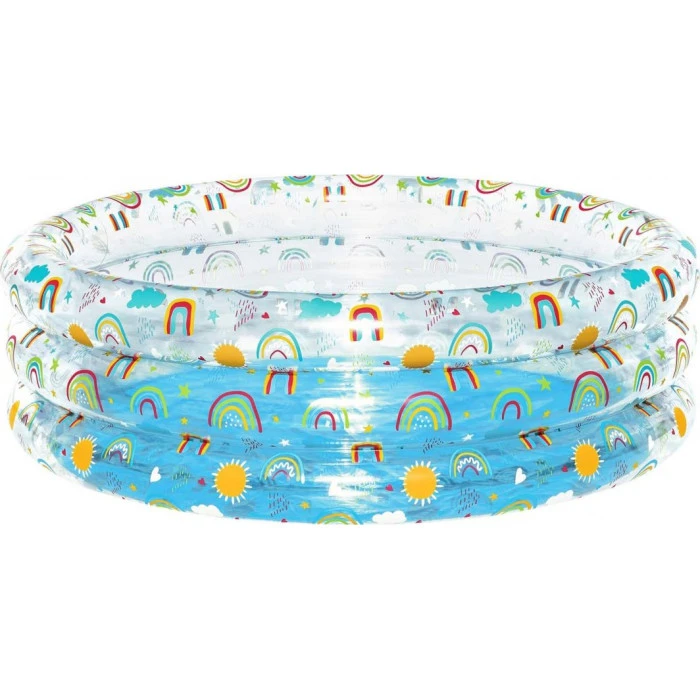 Бассейн надувной детский Тропики Bestway 51045 150х53 см