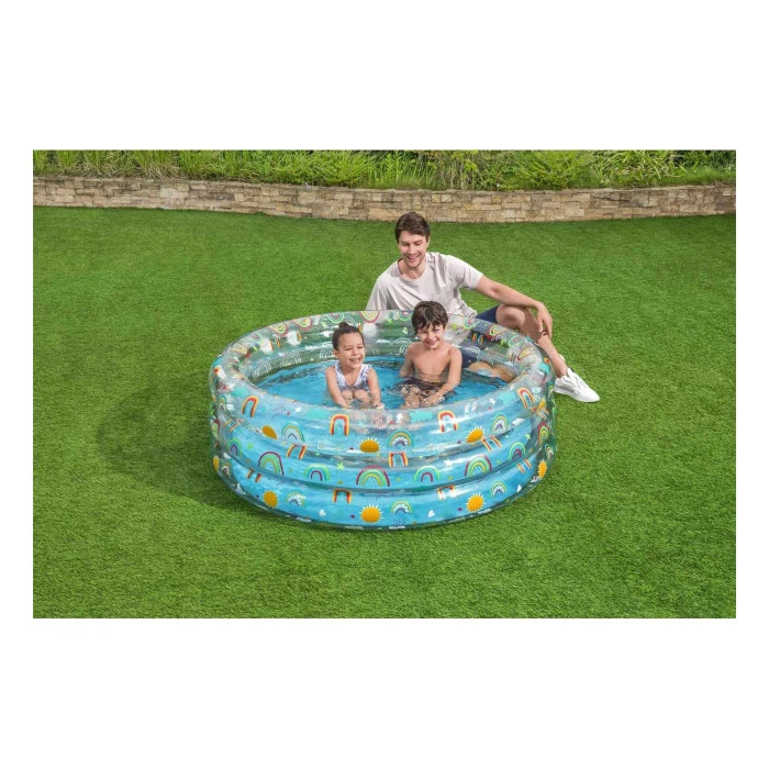 Бассейн надувной детский Тропики Bestway 51045 150х53 см