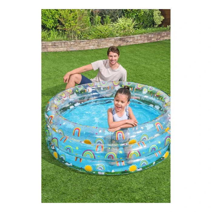 Бассейн надувной детский Тропики Bestway 51045 150х53 см