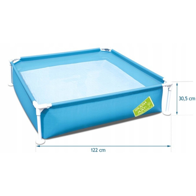Бассейн каркасный детский My First Frame Pools Bestway 56217 122x122х30,5 см