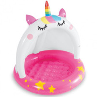 Басейн надувний дитячий Єдиноріг Intex 58438 102x102 см