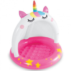 Басейн надувний дитячий Єдиноріг Intex 58438 102x102 см