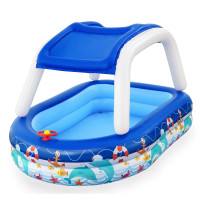 Бассейн надувной детский Bestway 54370 213x155x132 см