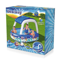 Бассейн надувной детский Bestway 54370 213x155x132 см