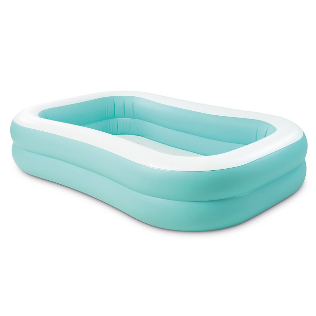 Бассейн надувной детский Intex 57181-blue 229x147x46 см