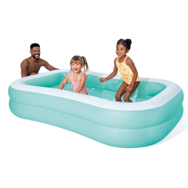 Бассейн надувной детский Intex 57181-blue 229x147x46 см