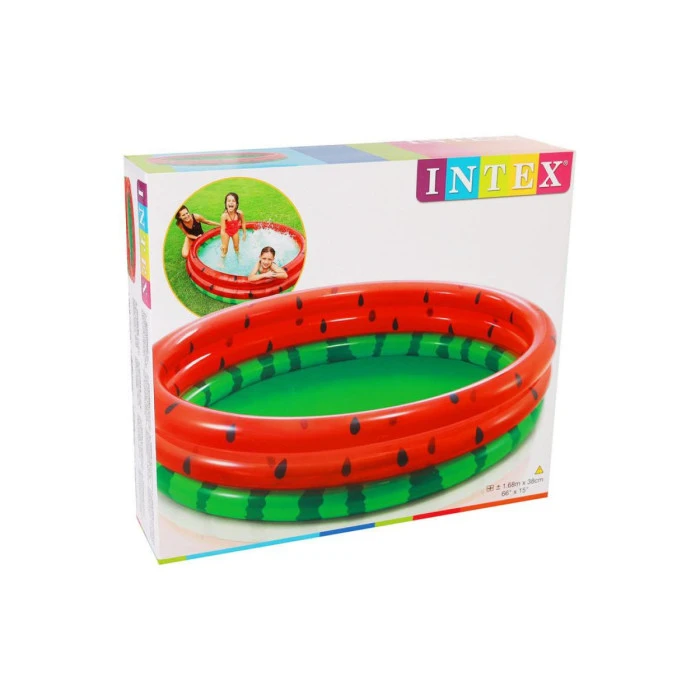 Басейн надувний дитячий Кавун Intex 58448 168x38 см