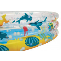 Басейн надувний дитячий Bestway Дельфіни 51005 183х33 см