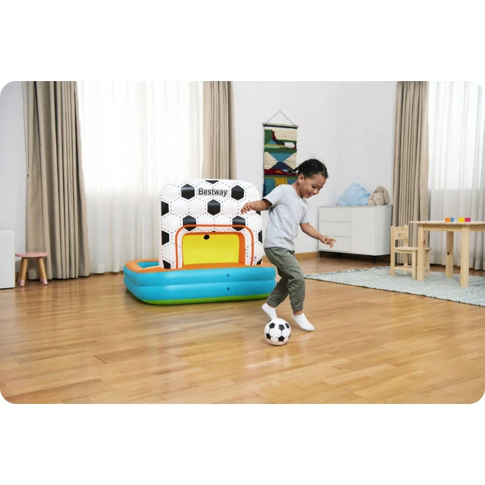 Надувная игровая площадка Kick 'N Swish Bestway 52728 120x107x84 см