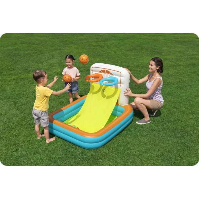 Надувная игровая площадка Kick 'N Swish Bestway 52728 120x107x84 см