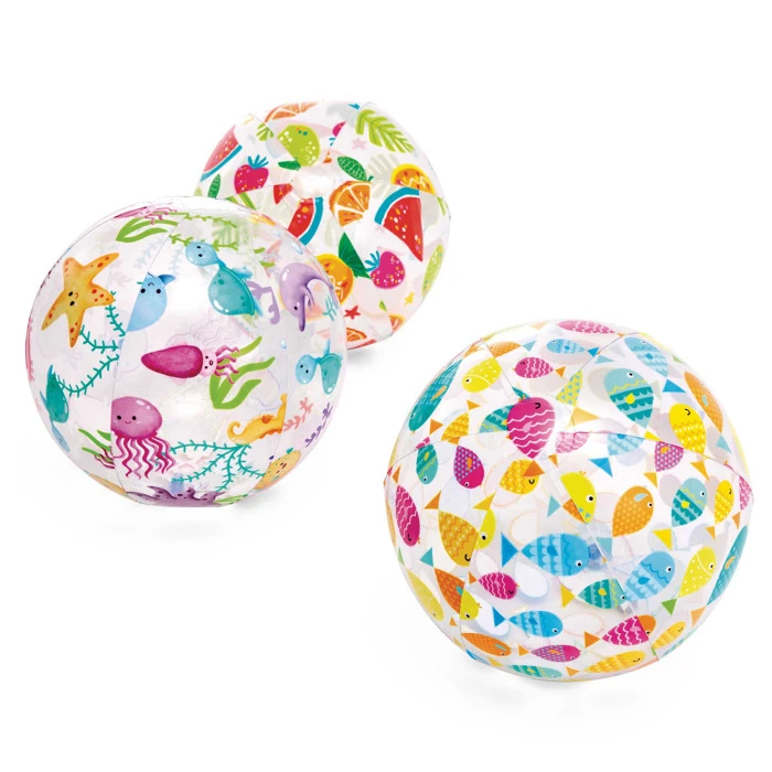 Мяч надувной пляжный INTEX 59040 Подводный мир, 51 см