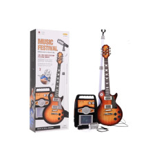 Музыкальный набор Ramiz 3в1 с гитарой и усилителем