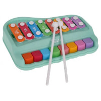 Детские пианино и цимбалы 2в1 зеленые ZDN.2005.ZIE
