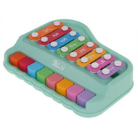 Детские пианино и цимбалы 2в1 зеленые ZDN.2005.ZIE