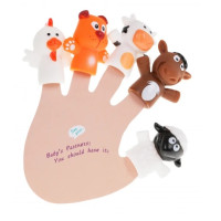 Пальчиковий театр з 5 елементів + книга про ферму Ramiz ZDZ.TL-56